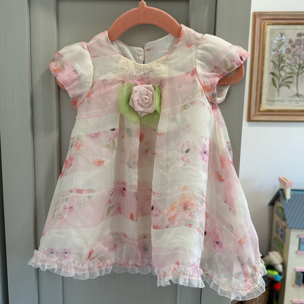 Blumarine Designer Baby Girl Dress